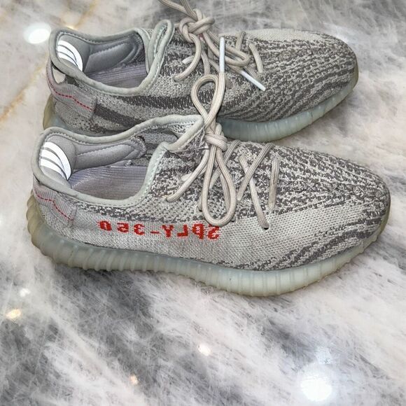 Adidas Yeezy Boost 350 V2 "Blue Tint" 2022 Men's Size 6/Women's Size 7 B37571 - Picture 2 of 6